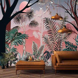 Papier Peint Tropical Salon | Le Petit Intissé