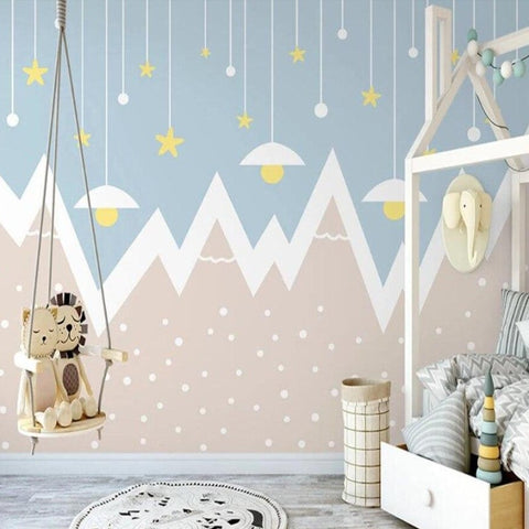 Chambre d'enfant : pluie d'étoiles phosphorescentes pour faire de beaux  rêves - dix petits doigts