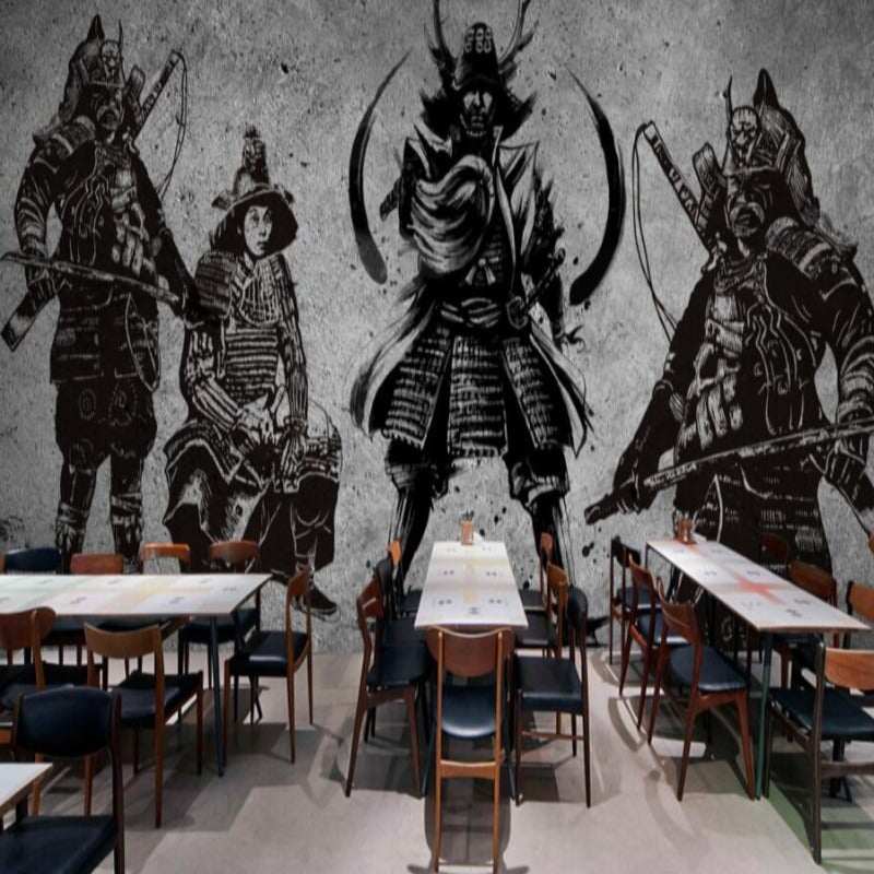 Papier Peint Samouraï | Le Petit Intissé