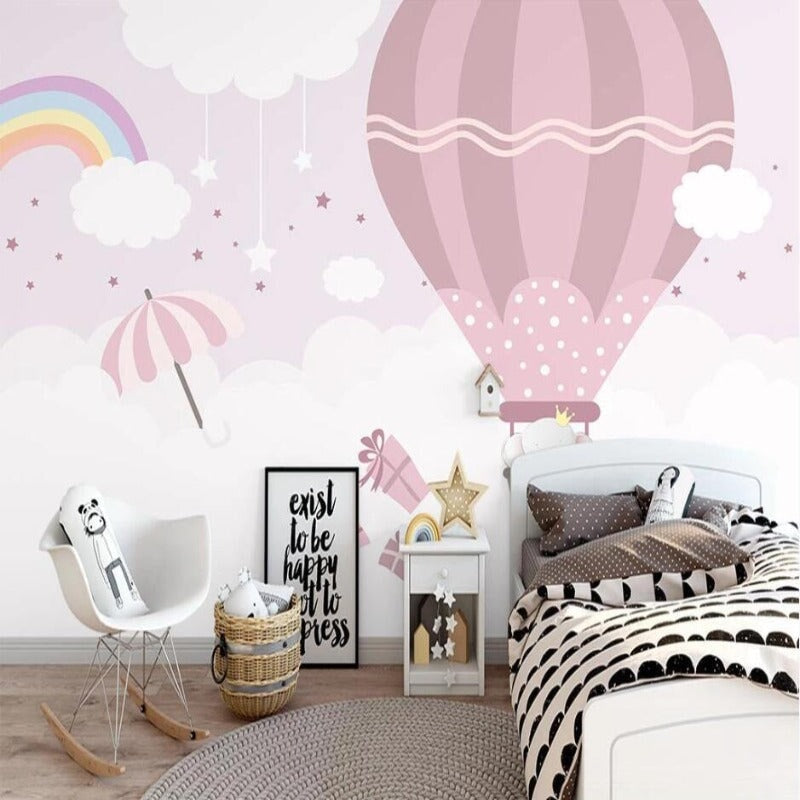 Papier Peint Chambre Fillette | Le Petit Intissé