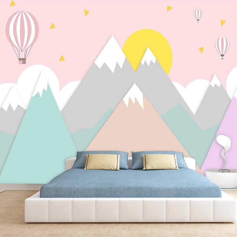 Papier Peint Panoramique Fille | Le Petit Intissé