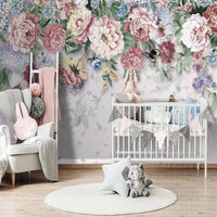 Thumbnail for Papier Peint Fleur Papillon | Le Petit Intissé