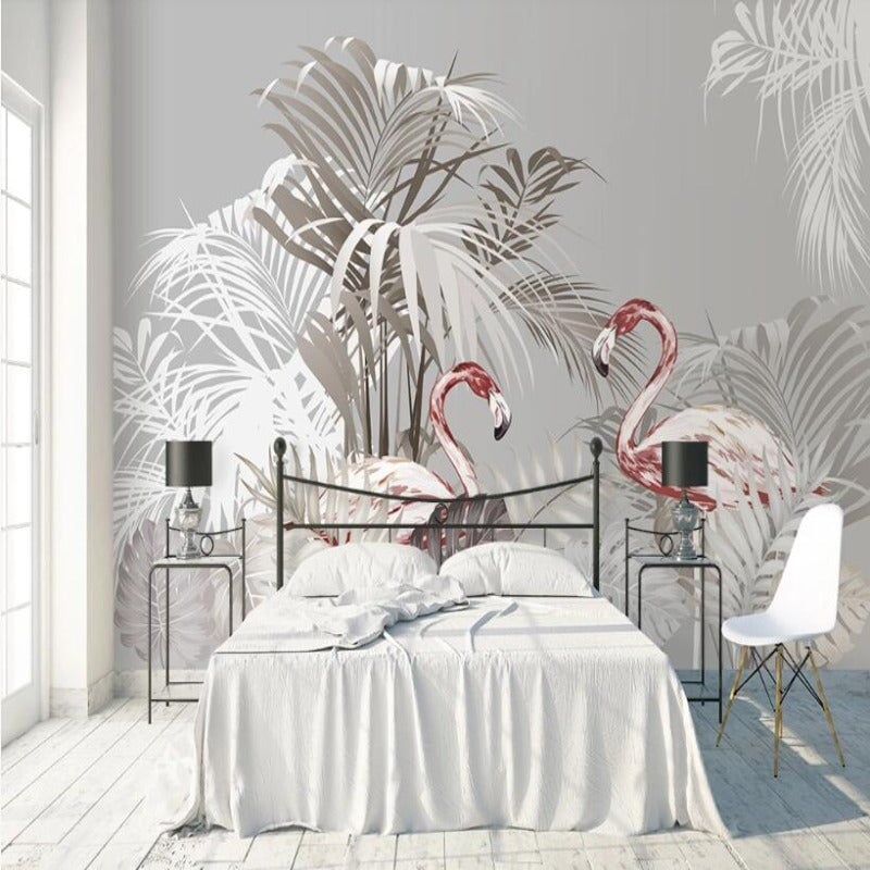 Tapisserie Murale Flamant Rose | Le Petit Intissé