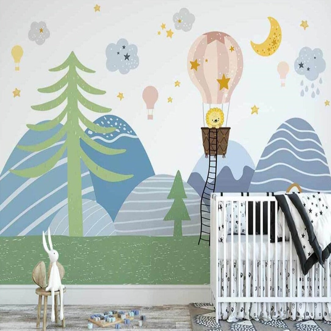 Papier Peint Animaux <br/> Forêt Nocturne