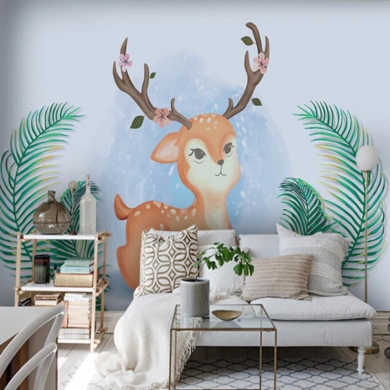 Papier Peint Animaux Bébé | Le Petit Intissé