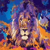 Papier Peint Tête de Lion | Le Petit Intissé