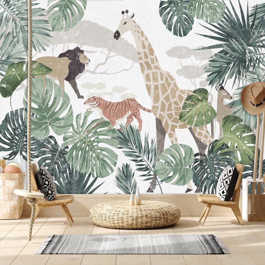 Papier Peint Enfant Vintage | Le Petit Intissé