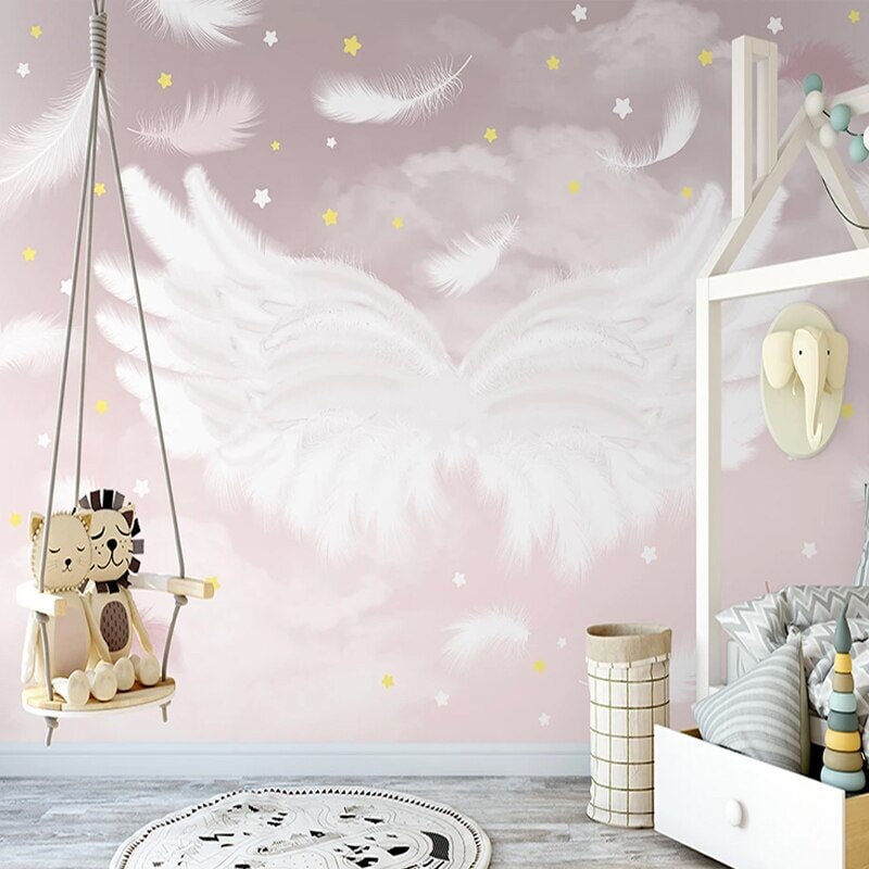 Papier Peint Panoramique Ange | Le Petit Intissé