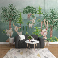 Thumbnail for Papier Peint Forêt Chambre Bébé | Le Petit Intissé