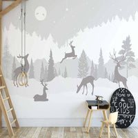 Thumbnail for Papier Peint Thème Hiver Bébé | Le Petit Intissé