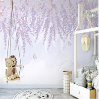 Thumbnail for Papier Peint Fleurs Tombantes | Le Petit Intissé