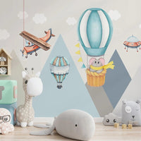 Thumbnail for Décoration Chambre Bébé Thème Avion | Le Petit Intissé