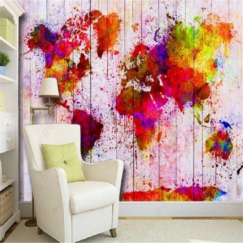 Tapisserie Planisphère | Le Petit Intissé