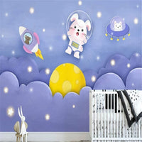 Thumbnail for Thème Chambre Bébé Espace | Le Petit Intissé