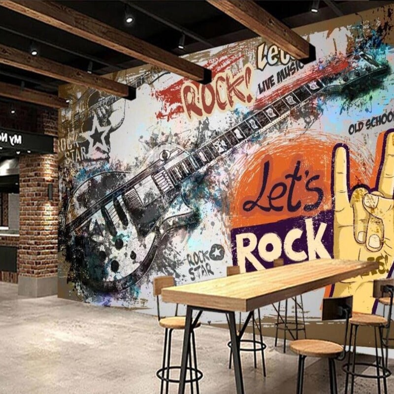 Papier Peint Hard Rock | Le Petit Intissé