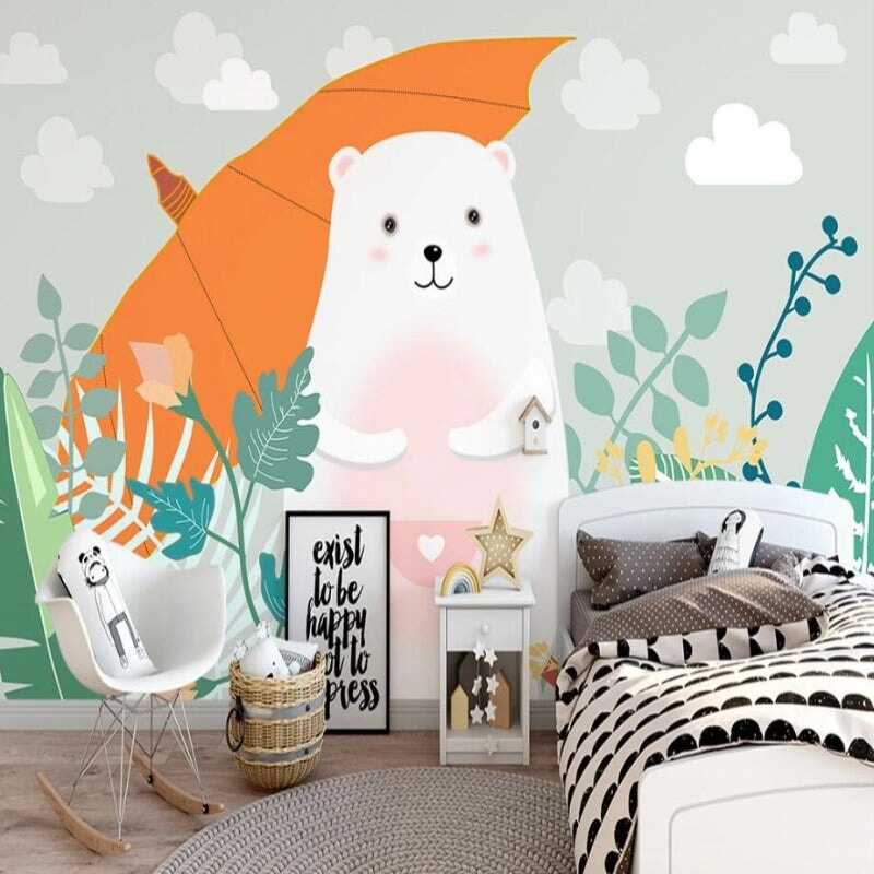 Papier Peint Dessin Animaux | Le Petit Intissé