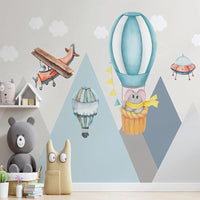Thumbnail for Décoration Chambre Bébé Thème Avion | Le Petit Intissé