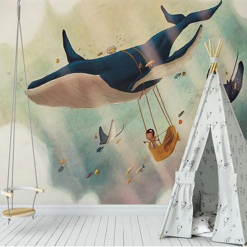 Décoration Murale Baleine | Le Petit Intissé