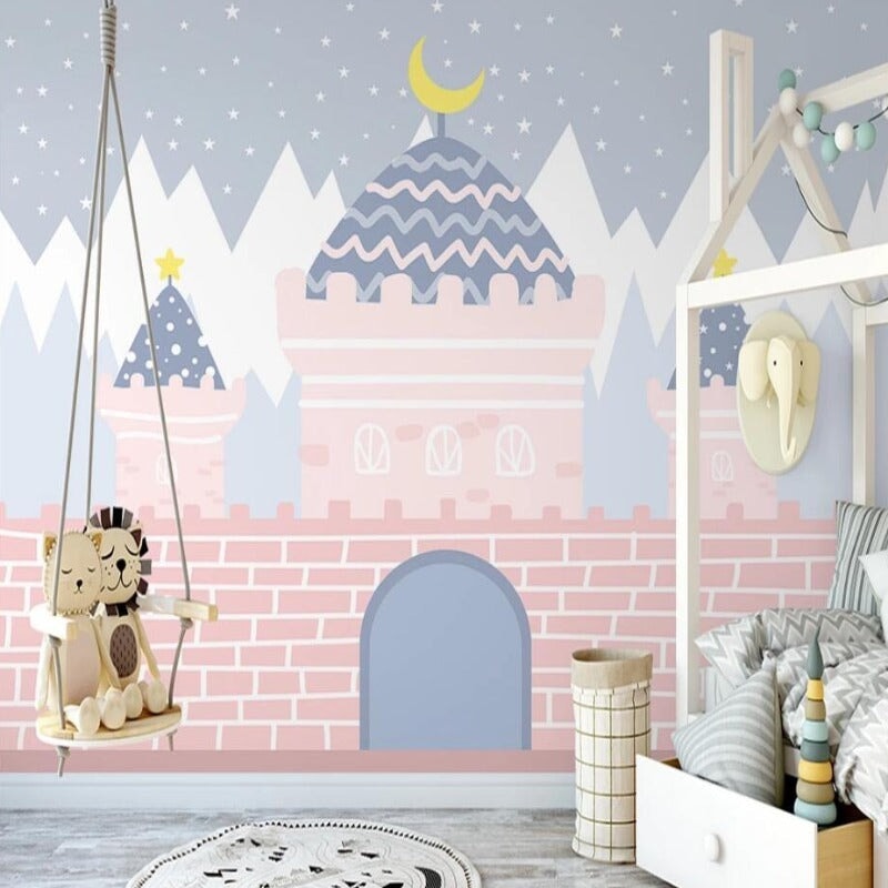 Papier Peint Chambre Fille Princesse | Le Petit Intissé