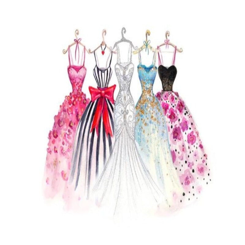 Papier Peint Robes | Le Petit Intissé