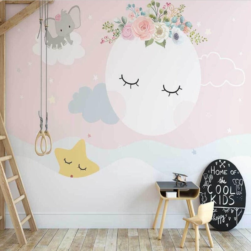 Papier Peint Chambre de Fille | Le Petit Intissé