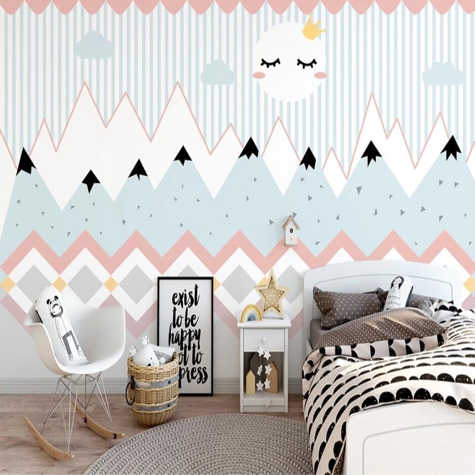 Papier Peint Panoramique Petite Fille | Le Petit Intissé