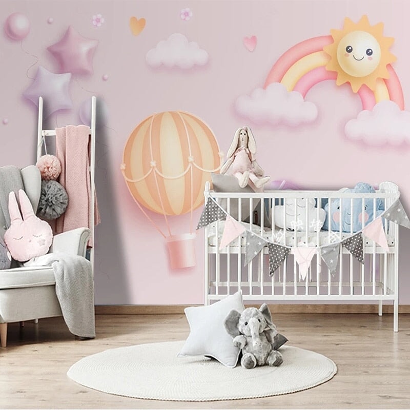 Papier Peint Chambre Moderne Fille | Le Petit Intissé