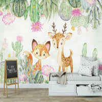 Thumbnail for Papier Peint Motif Renard | Le Petit Intissé