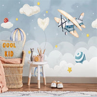 Thumbnail for Décoration Chambre Bébé Garçon Avion | Le Petit Intissé