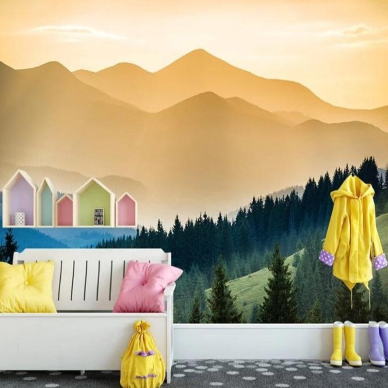 Papier Peint Chambre Garçon 4 murs | Le Petit Intissé