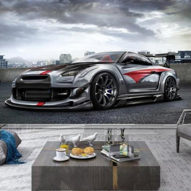 Tapisserie Voiture de Course | Le Petit Intissé