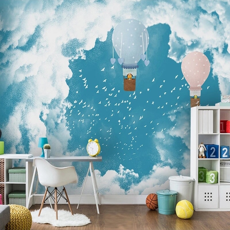 Papier Peint Nuage Pas Cher | Le Petit Intissé