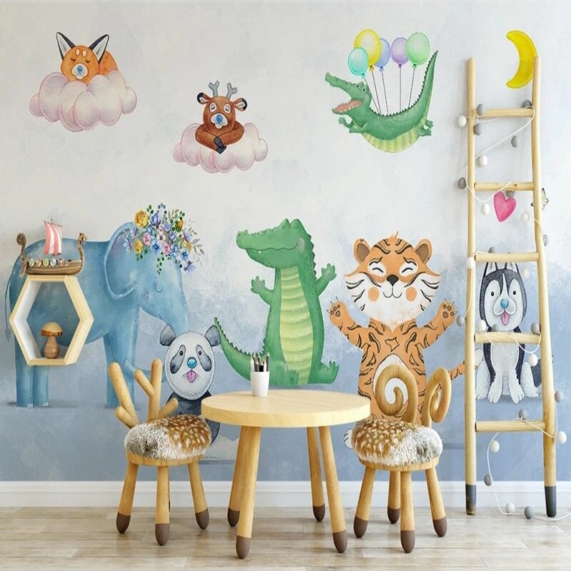 Papier Peint Thème Animaux | Le Petit Intissé