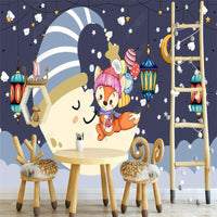 Thumbnail for Papier Peint Enfant Bleu | Le Petit Intissé