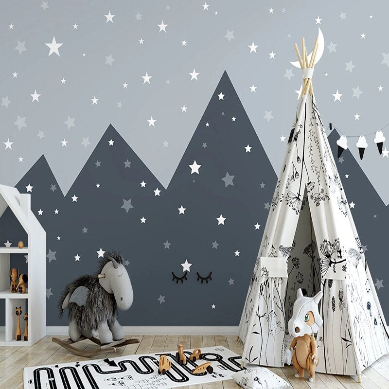 Papier Peint Ciel Etoilé | Le Petit Intissé