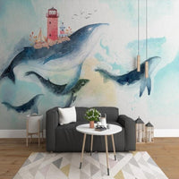 Thumbnail for Papier Peint Marin <br/> Mer et Cabrioles