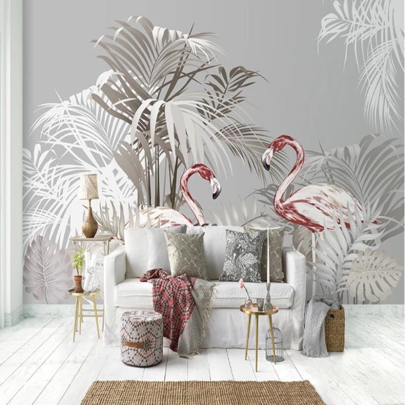 Tapisserie Murale Flamant Rose | Le Petit Intissé