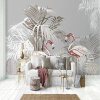 Thumbnail for Tapisserie Murale Flamant Rose | Le Petit Intissé