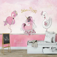 Thumbnail for Papier Peint Licorne 3d  | Le Petit Intissé