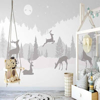 Thumbnail for Papier Peint Thème Hiver Bébé | Le Petit Intissé