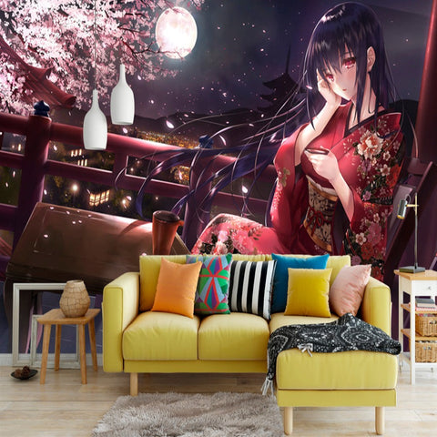 Nture Murale Pour Decoration Chambre Ado Fille Anime Decoration