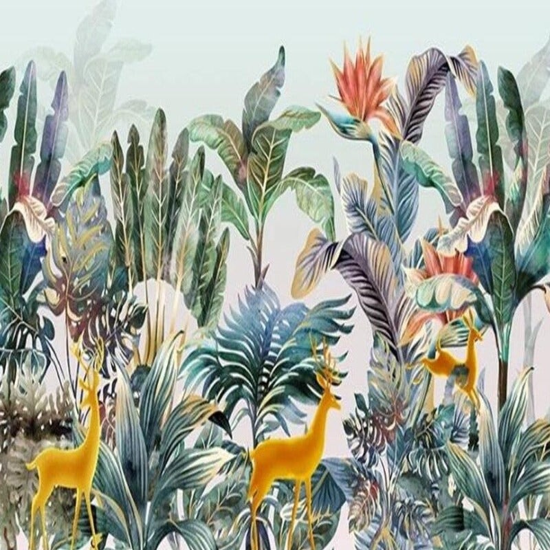 Papier Peint Tropical Chic | Le Petit Intissé