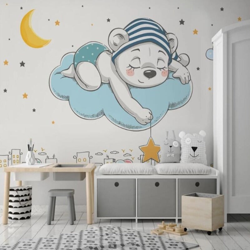 Décoration Chambre Bébé Papier Peint | Le Petit Intissé