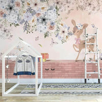 Thumbnail for Papier Peint Fleur Petite Fille | Le Petit Intissé