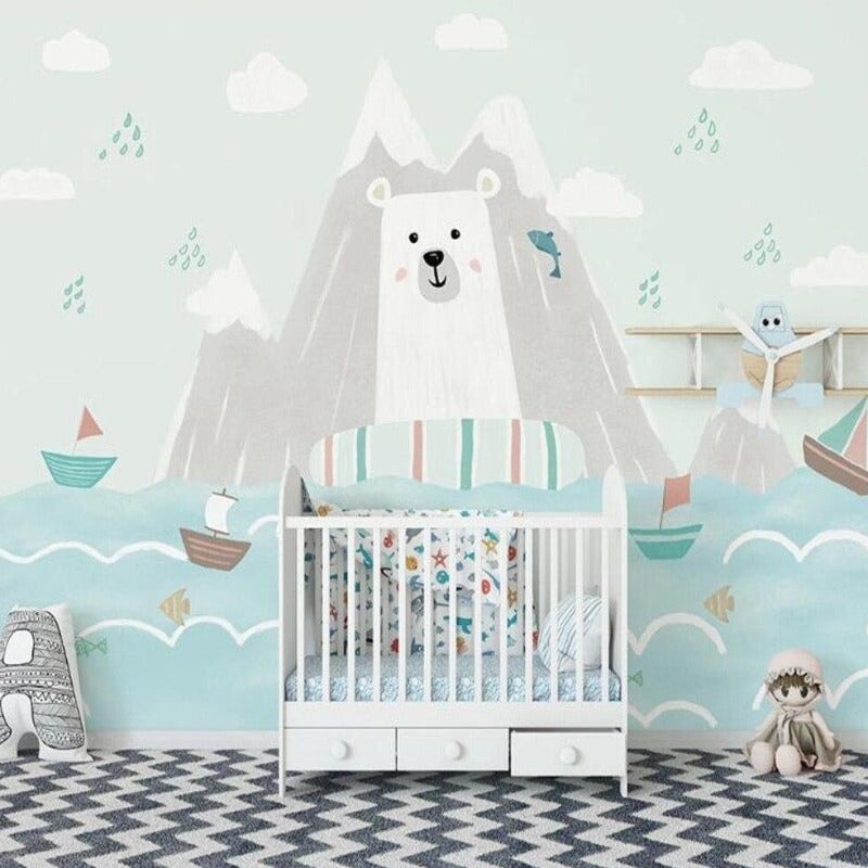 Papier Peint Banquise | Le Petit Intissé