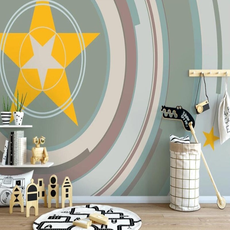 Papier Peint Chambre de Garçon | Le Petit Intissé