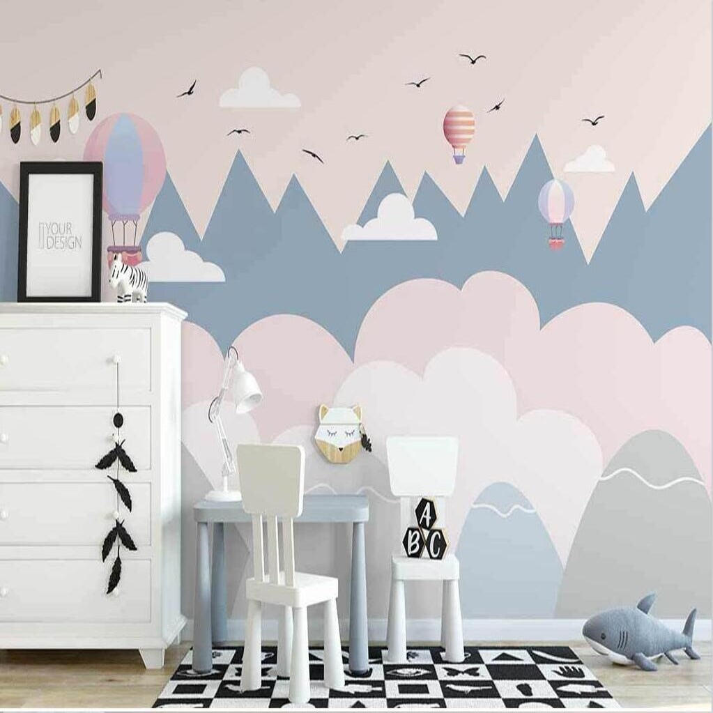 Chambre Fille avec Papier Peint | Le Petit Intissé