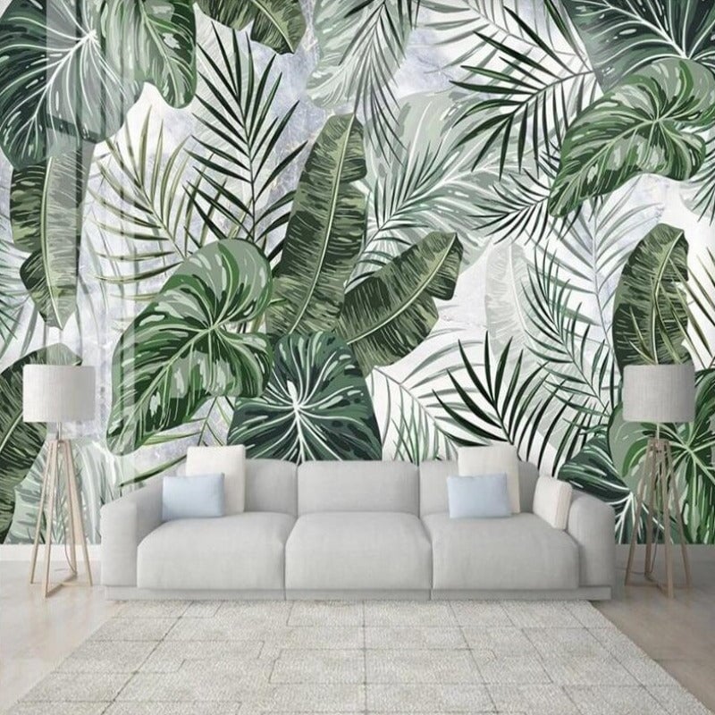 Papier Peint Serre Tropicale | Le Petit Intissé