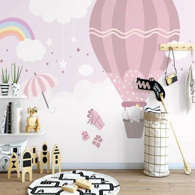 Papier Peint Chambre Fillette | Le Petit Intissé