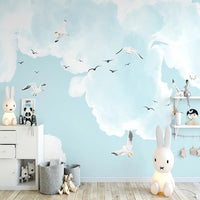 Thumbnail for Tapisserie Bleu Nuage | Le Petit Intissé